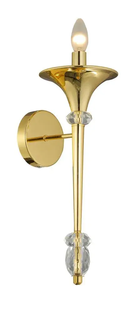 Бра Crystal Lux MIRACLE AP1 GOLD — золотой
