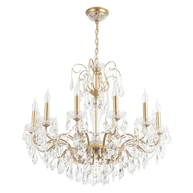 Люстра Crystal Lux MONTANA SP12 — золотой, ракурс 5