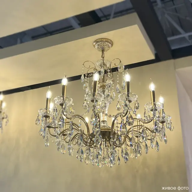 Люстра Crystal Lux MONTANA SP12 — золотой, ракурс 6