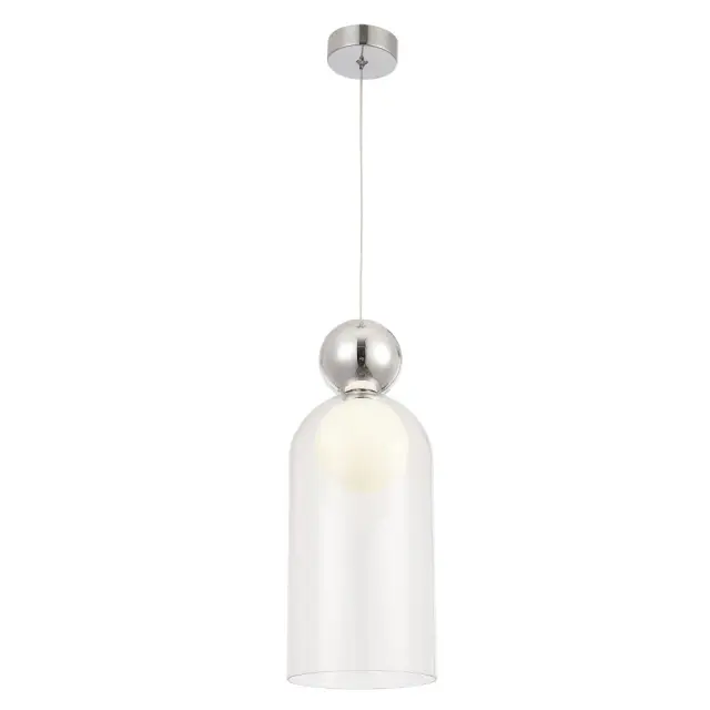 Светильник Crystal Lux MURCIA SP1.1 CHROME — хром, ракурс 2