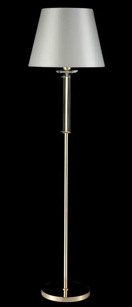 Торшер Crystal Lux NICOLAS PT1 GOLD/WHITE — золотой, ракурс 4