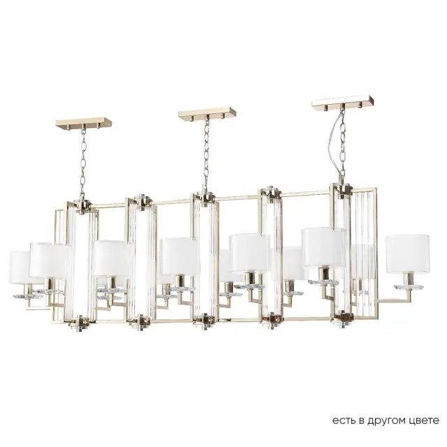 Светильник Crystal Lux NICOLAS SP12 L1600 GOLD/WHITE — золотой