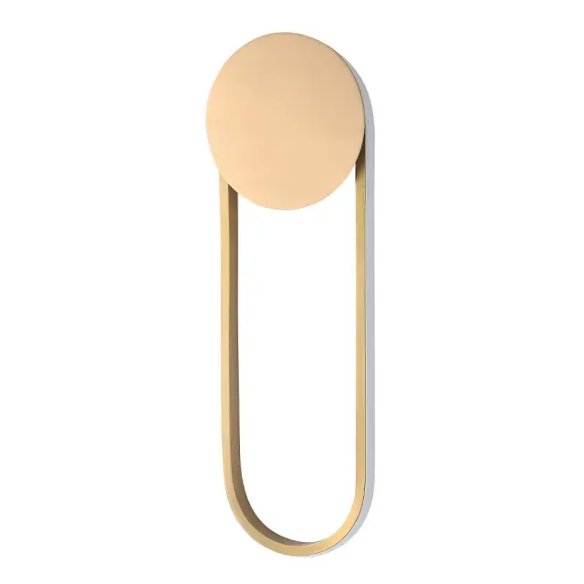 Бра Crystal Lux NINA AP18W LED BRASS — латунь