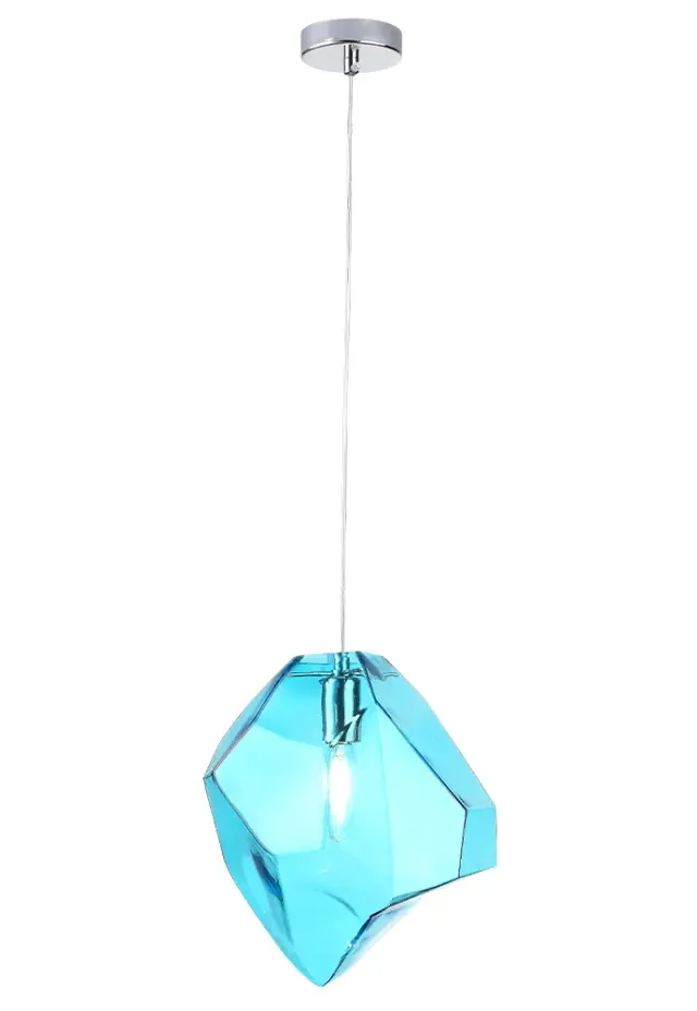 Светильник Crystal Lux NUESTRO SP1 CHROME/BLUE — хром