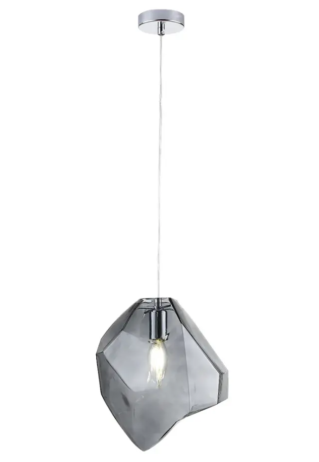 Светильник Crystal Lux NUESTRO SP1 CHROME/SMOKE — хром