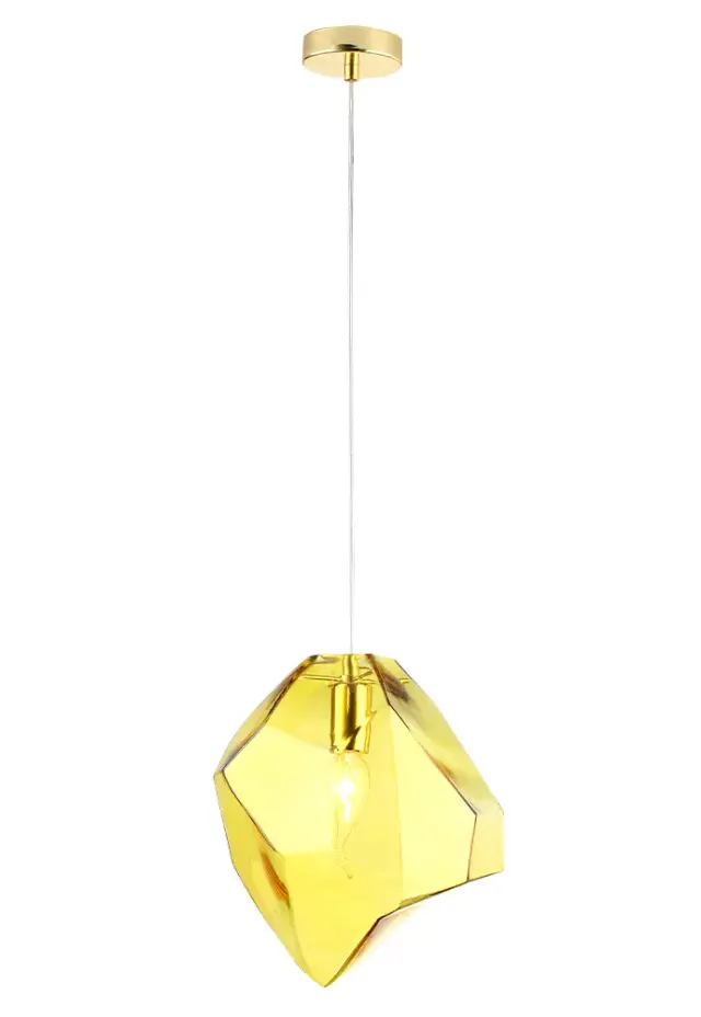 Светильник Crystal Lux NUESTRO SP1 GOLD/AMBER — золотой
