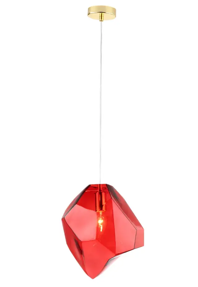 Светильник Crystal Lux NUESTRO SP1 GOLD/RED — золотой