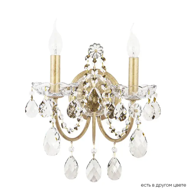 Бра Crystal Lux ODELIS AP2 GOLD — золотой