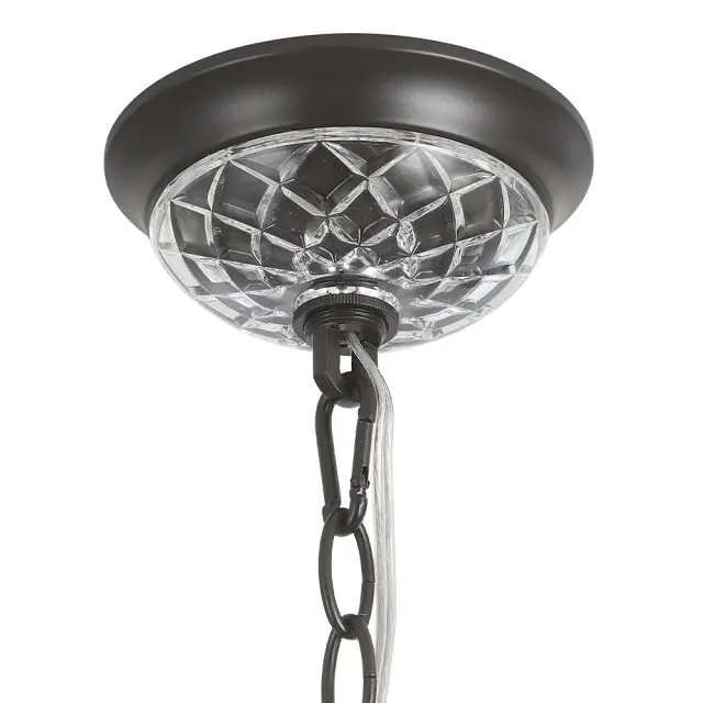 Люстра Crystal Lux ODELIS SP6 BROWN — коричневый, ракурс 7