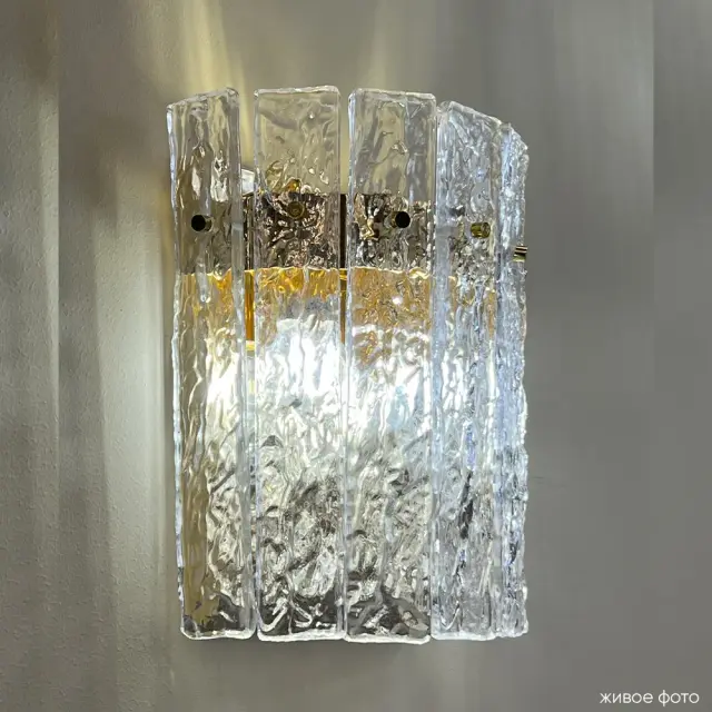 Бра Crystal Lux OVIEDO AP2 — золотой, ракурс 3