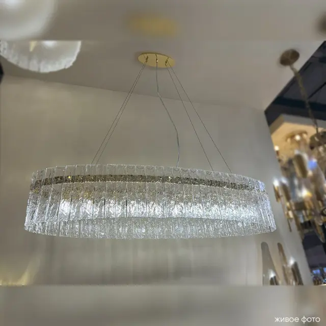 Светильник Crystal Lux OVIEDO SP12 L1200 — золотой, ракурс 7