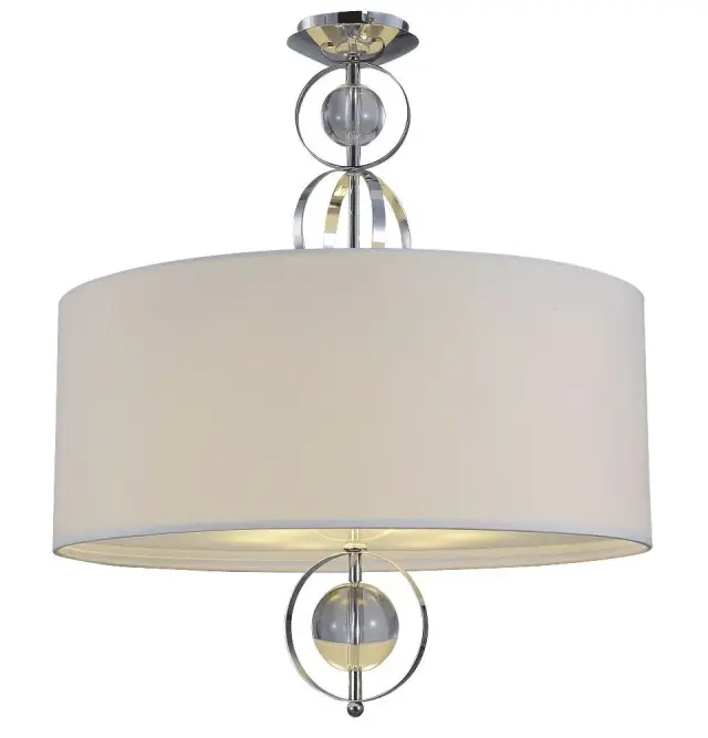 Люстра Crystal Lux PAOLA PL6 — хром