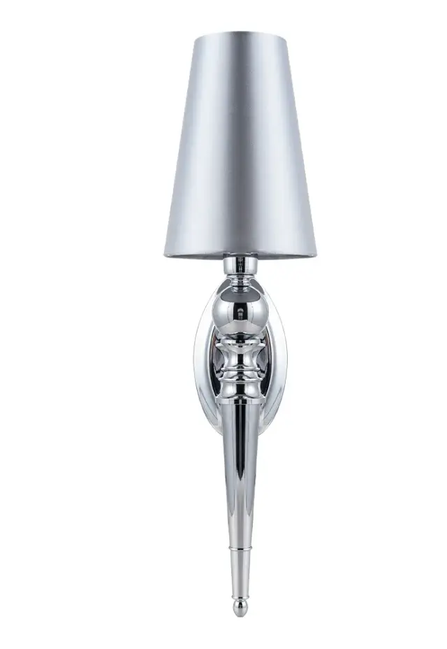 Бра Crystal Lux PER AP1 CHROME/SILVER — хром, ракурс 2
