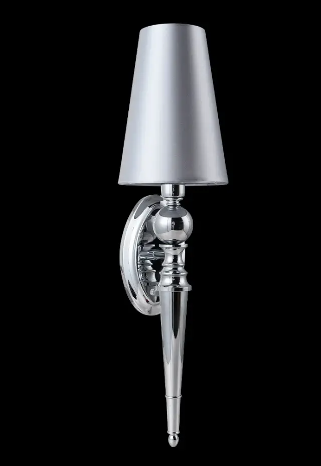 Бра Crystal Lux PER AP1 CHROME/SILVER — хром, ракурс 3