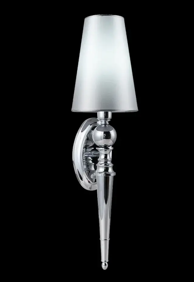 Бра Crystal Lux PER AP1 CHROME/SILVER — хром, ракурс 5