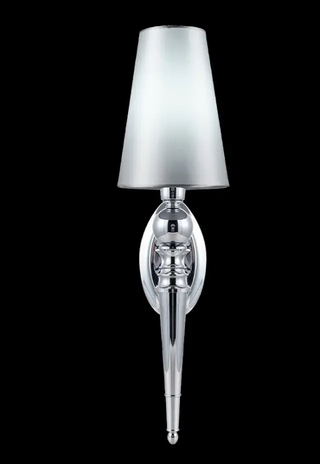Бра Crystal Lux PER AP1 CHROME/SILVER — хром, ракурс 6