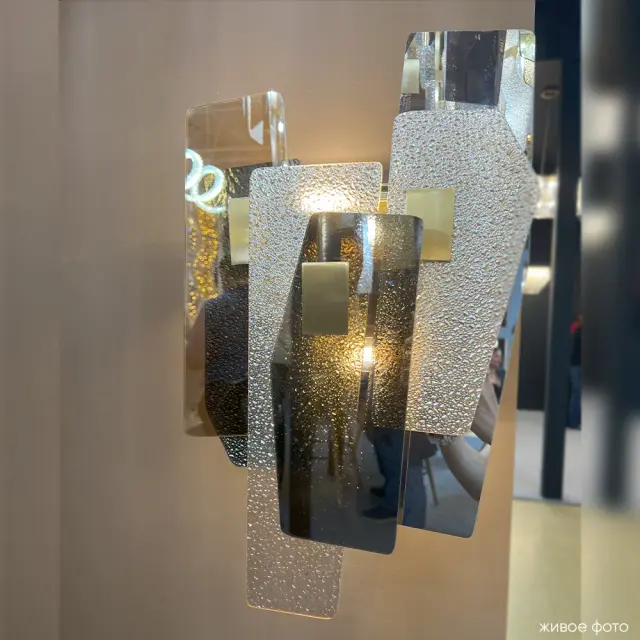 Бра Crystal Lux POINT AP2 — латунь, ракурс 2