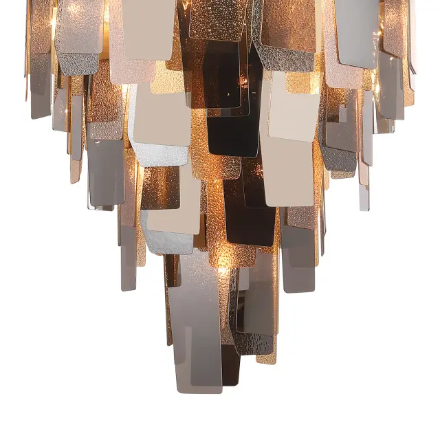 Люстра Crystal Lux POINT SP19 — латунь, ракурс 2