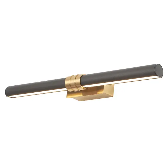 Подсветка для картин/зеркал Crystal Lux PRADA AP10W BLACK — латунь, ракурс 3