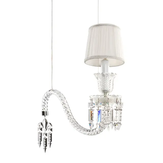 Светильник Crystal Lux PRINCESS SP1 — хром, ракурс 2