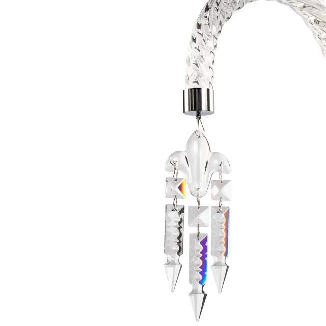 Светильник Crystal Lux PRINCESS SP1 — хром, ракурс 3