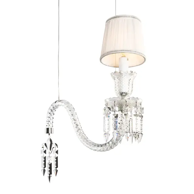 Светильник Crystal Lux PRINCESS SP1 — хром, ракурс 4