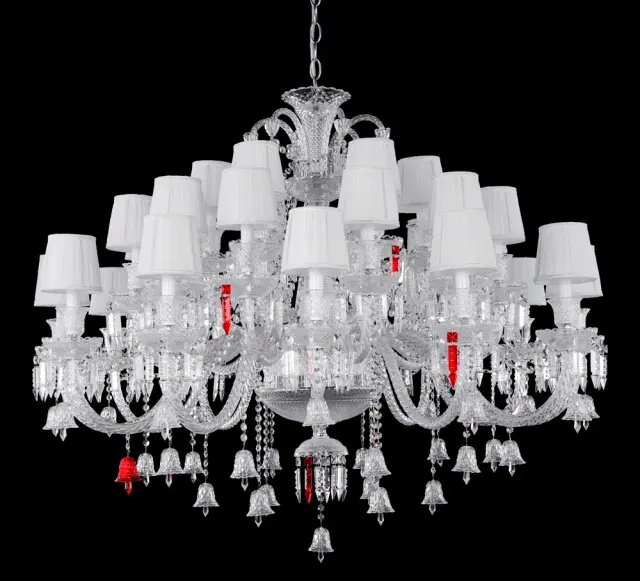 Люстра Crystal Lux PRINCESS SP30 — хром, ракурс 2