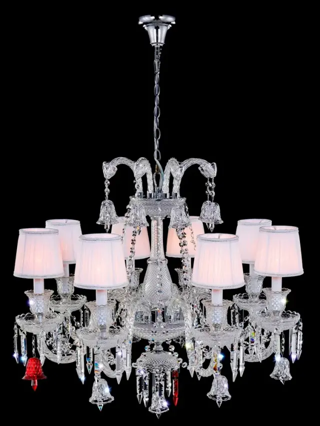 Люстра Crystal Lux PRINCESS SP8 — хром