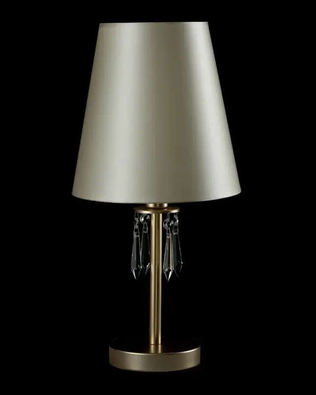 Настольная лампа Crystal Lux RENATA LG1 GOLD — золотой, ракурс 4