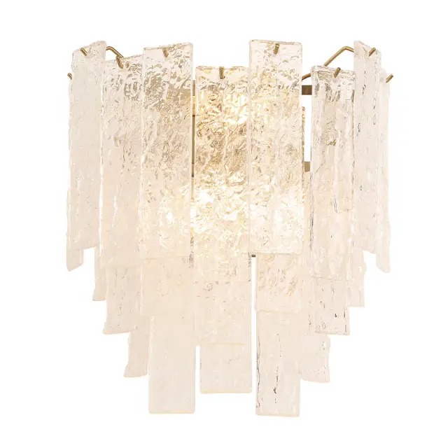 Бра Crystal Lux RICARDO AP3 BRASS — латунь, ракурс 4