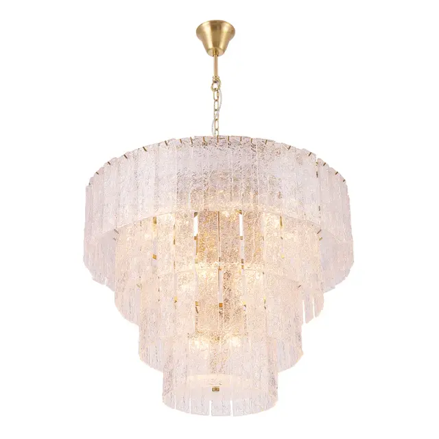 Люстра Crystal Lux RICARDO SP14 BRASS — бронза, ракурс 3