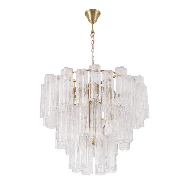 Люстра Crystal Lux ROSE SP15 BRASS — латунь