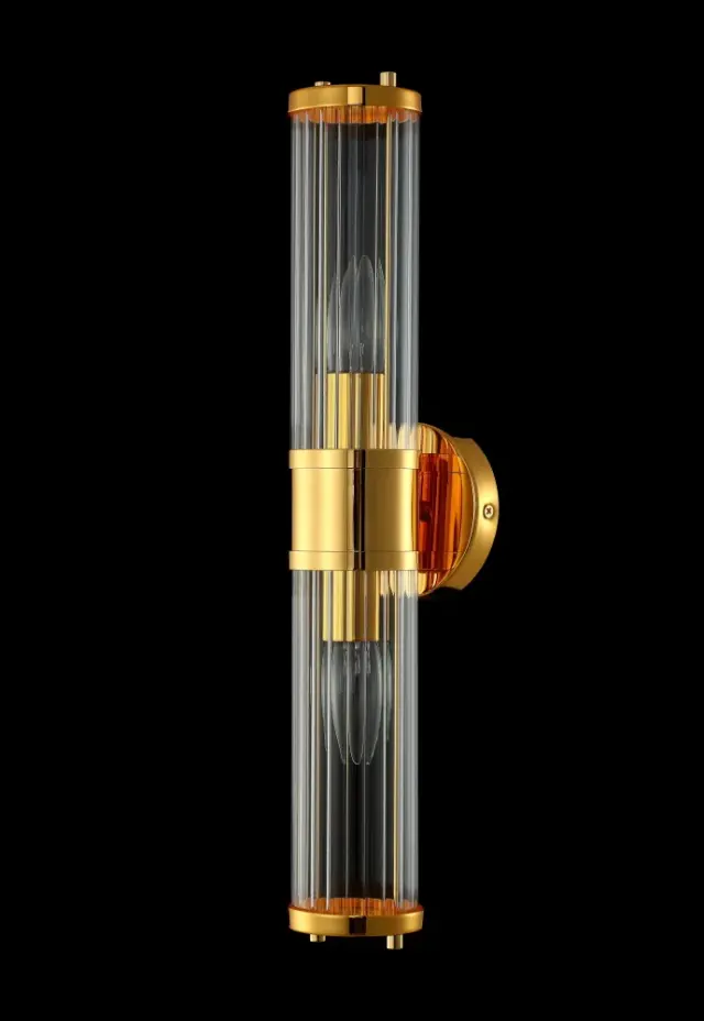 Бра Crystal Lux SANCHO AP2 GOLD — золотой, ракурс 4