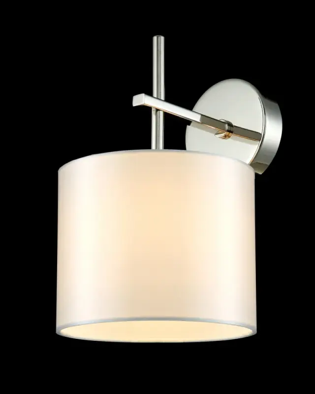 Бра Crystal Lux SERGIO AP1 NICKEL — никель, ракурс 2