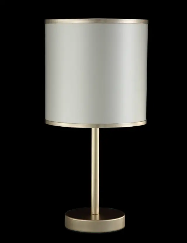 Настольная лампа Crystal Lux SERGIO LG1 GOLD — золотой, ракурс 3