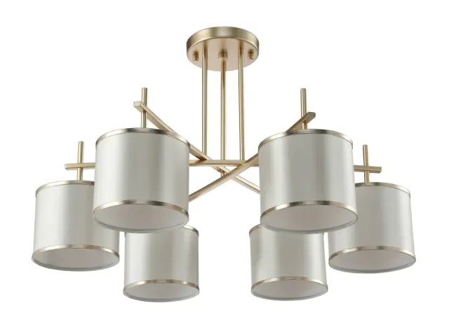 Люстра Crystal Lux SERGIO PL6 GOLD — золотой