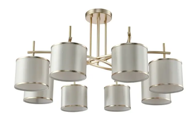 Люстра Crystal Lux SERGIO PL8 GOLD — золотой