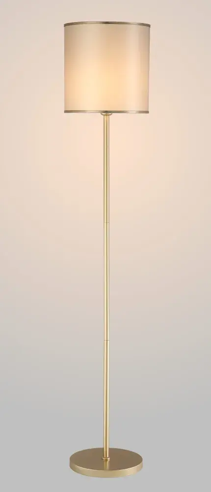Торшер Crystal Lux SERGIO PT1 GOLD — золотой, ракурс 4