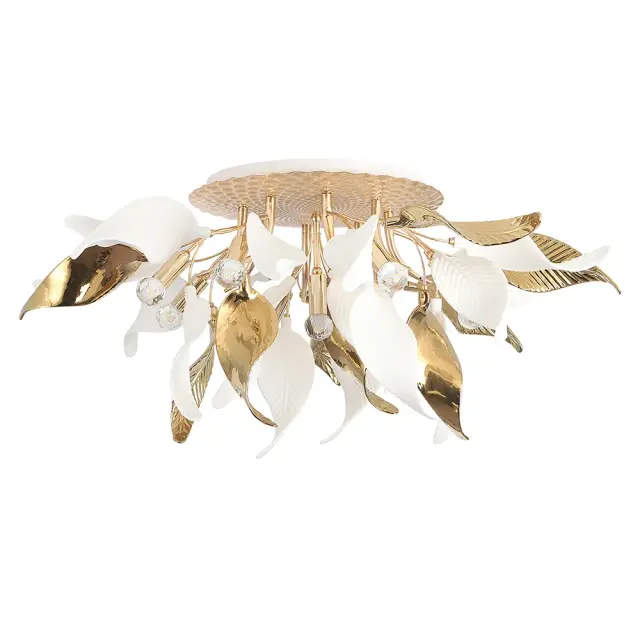 Люстра Crystal Lux STEFANIA PL9 — золотой