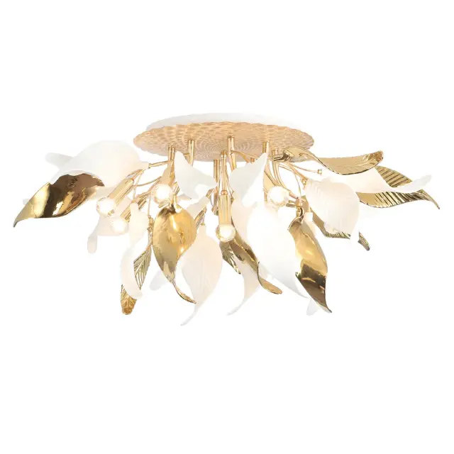 Люстра Crystal Lux STEFANIA PL9 — золотой, ракурс 3
