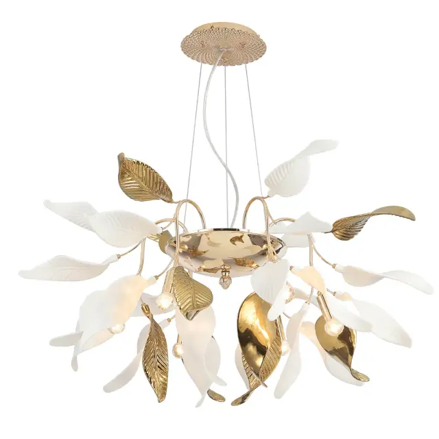 Люстра Crystal Lux STEFANIA SP6R — золотой, ракурс 2