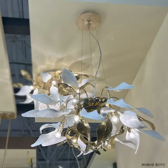 Люстра Crystal Lux STEFANIA SP6R — золотой, ракурс 4