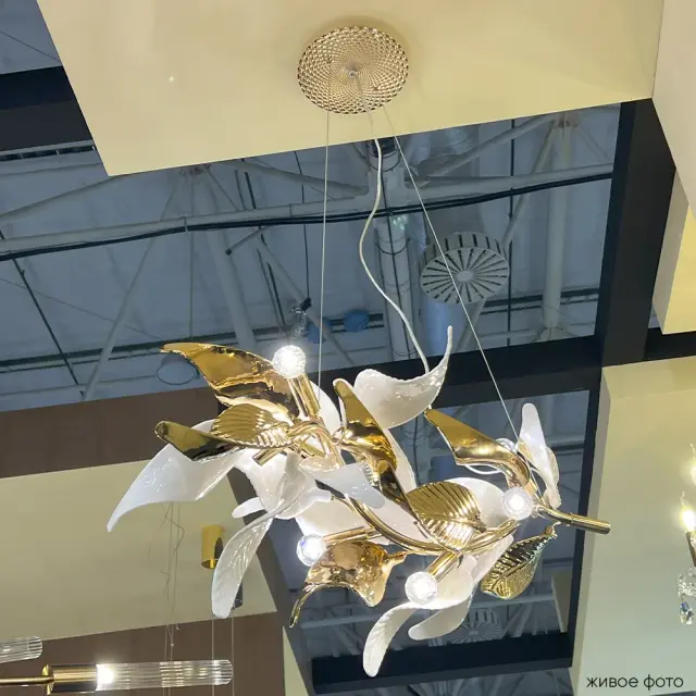 Люстра Crystal Lux STEFANIA SP6 — золотой, ракурс 3