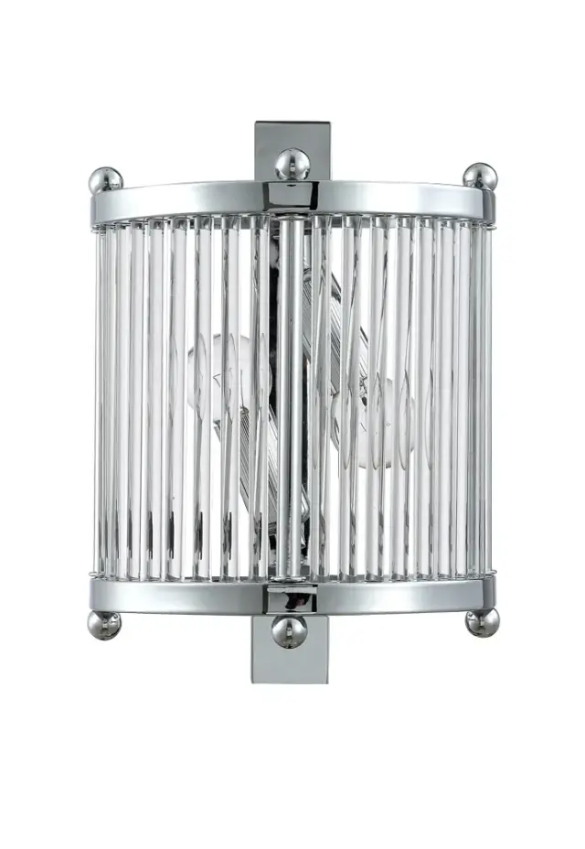 Бра Crystal Lux TADEO AP2 CHROME/TRANSPARENTE — хром