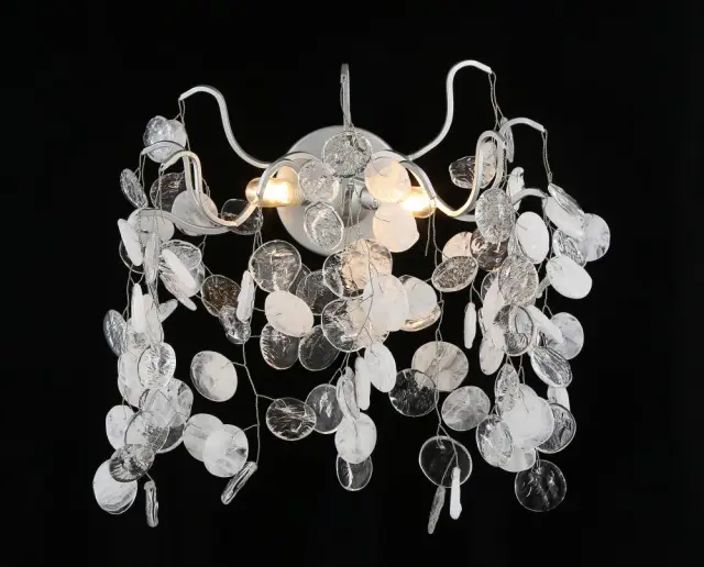 Бра Crystal Lux TENERIFE AP2 SILVER — серебряный, ракурс 2