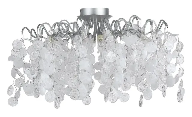 Люстра Crystal Lux TENERIFE PL8 SILVER — серебряный