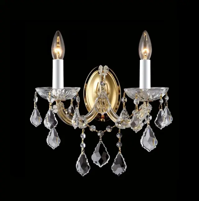 Бра Crystal Lux TESORO AP2 — золотой