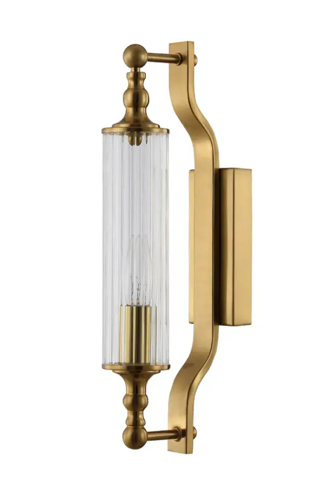 Бра Crystal Lux TOMAS AP1 BRASS — бронза