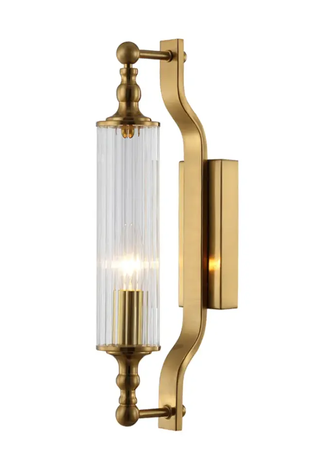 Бра Crystal Lux TOMAS AP1 BRASS — бронза, ракурс 2
