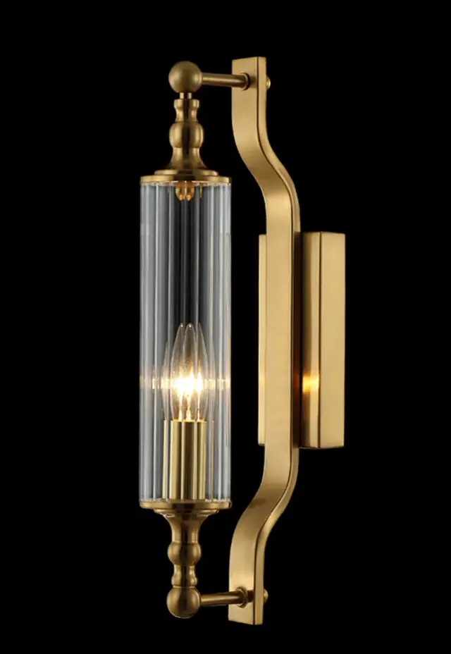 Бра Crystal Lux TOMAS AP1 BRASS — бронза, ракурс 4